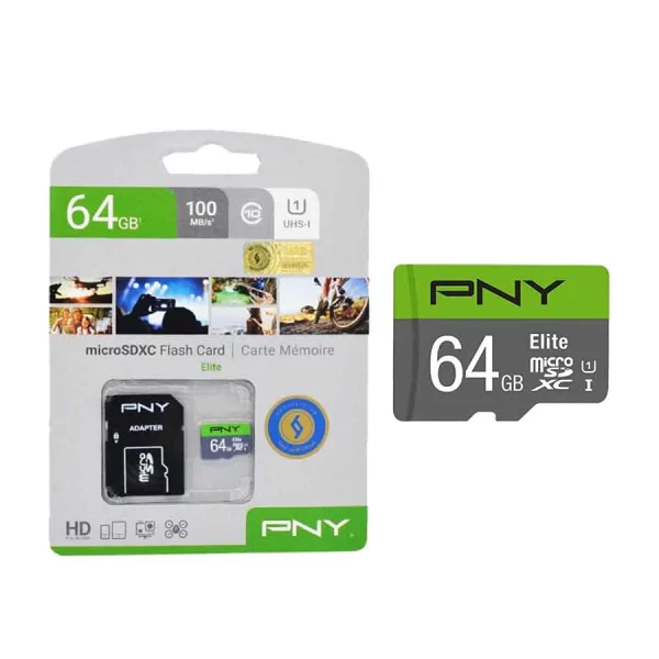کارت حافظه ۶۴مگابایتی PNY در فروشگاه بای زی buyzi.ir بایزی